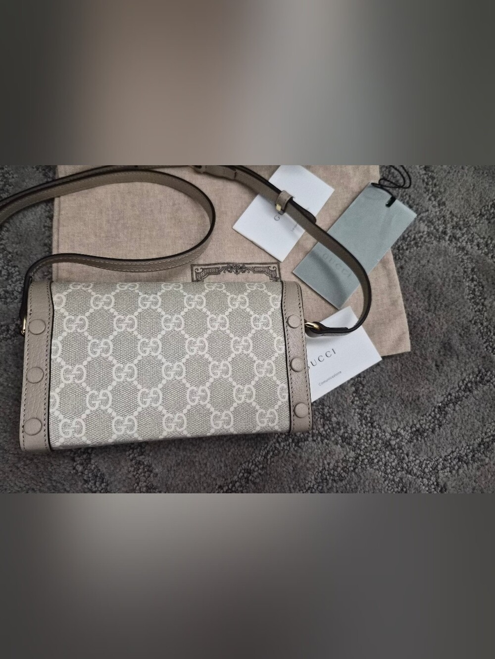 BRAND NEW Gucci Mini Horsebit 1955 Bag - Picture 5 of 8